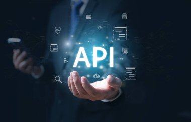 API, Uygulama programlama arayüzü, Teknoloji ve yazılım geliştirme aracı, API teknoloji entegrasyonu, İnternet ve ağ konsepti