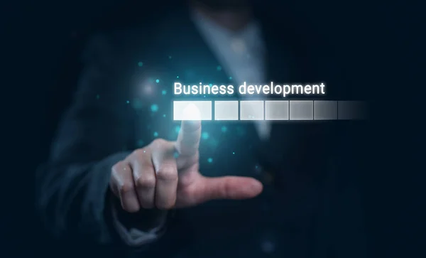 Desenvolvimento Negócios Planejamento Desenvolvimento Negócios Estratégia Negócios Plano Desenvolvimento Negócios — Fotografia de Stock