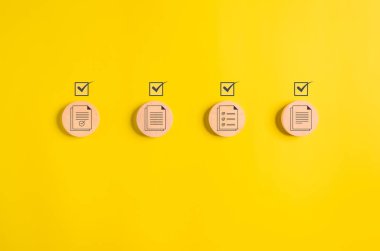 İş belgesi kağıt simgesi, Belge Yönetim Sistemi, DMS, Çevrimiçi belge veritabanı ve dosya yönetimindeki otomatik süreçler, Çevrimiçi arama ve belge veritabanı dosyalarını yönetme