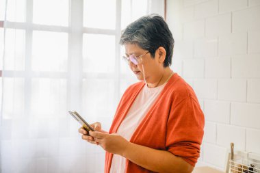 Gözlük takan yaşlı bir kadın bir portrede yakalanır. Mutluluk ve kahkaha saçan, kaygısız bir hayat yaşayan mutlu son sınıf öğrencisi..