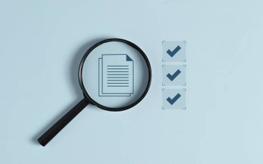 İş belgesi kağıt simgesi, Belge Yönetim Sistemi, DMS, Çevrimiçi belge veritabanı ve dosya yönetimindeki otomatik süreçler, Çevrimiçi arama ve belge veritabanı dosyalarını yönetme