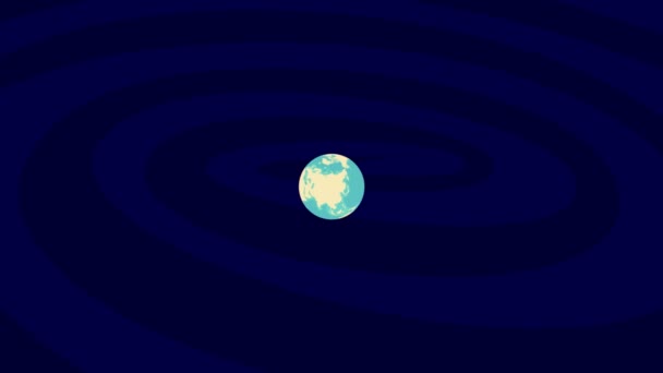 Zooming Leicester Location Stylish World Globe — Wideo stockowe