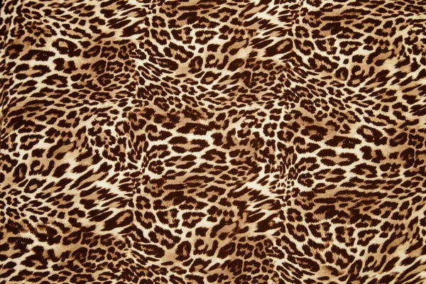 Leopard Effect Fabric Pattern Background Sample Seamless Background Print Texture — Fotografia de Stock
