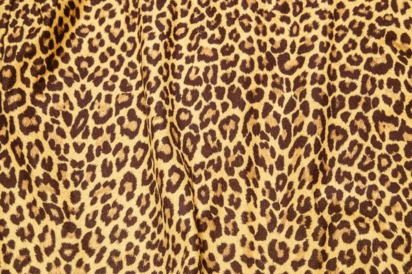 Leopard Effect Fabric Pattern Background Sample Seamless Background Print Texture — 图库照片