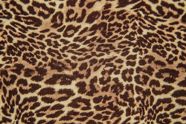 Leopard Hintergrund Textur Safari Muster Leopard Druck Stoff Material Design — Stockfoto