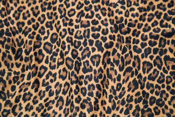 Леопардовый Фон Текстура Сафари Шаблон Леопардовой Печати Ткань Дизайн Материала — стоковое фото