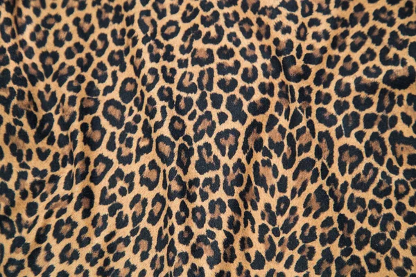 Leopardo Fundo Textura Safari Padrão Leopardo Impressão Tecido Material Design — Fotografia de Stock