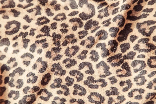 Leopard Hintergrund Textur Safari Muster Leopard Druck Stoff Material Design — Stockfoto