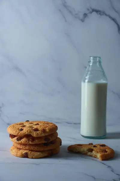 Sütlü buğday kurabiyesi. Yüksek kalite fotoğraf