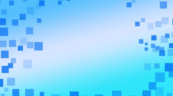 Blue Gradient Sparkle Block Blue Frame — Stock Fotó