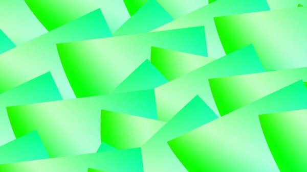 Pile Light Green Gradient Triangle Square Shape — Stock Photo, Image