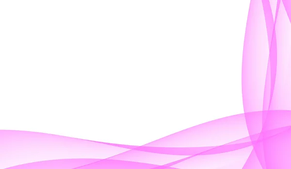 Roze Abstracte Golf Witte Achtergrond — Stockfoto