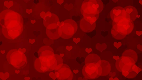 Dia Dos Namorados Fundo Abstrato Com Corações — Fotografia de Stock