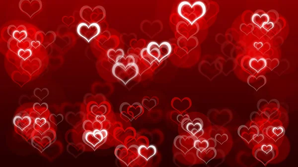 Valentýn Pozadí Srdcem — Stock fotografie