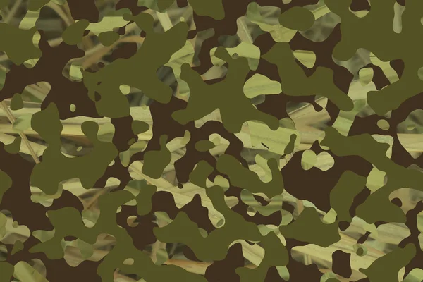 Camouflage Background Seamless Pattern — Stock Photo, Image