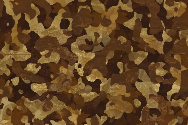 Cor Marrom Camuflagem Com Textura Casca — Fotografia de Stock