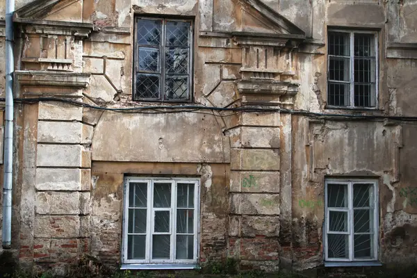 Ancien Bâtiment Place Perdue Dans Vieille Ville Vilnius Lituanie États — Photo