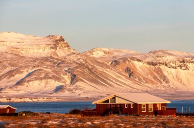 Arnarstapi Bölgesi, Snaefellsnes Yarımadası, İzlanda, Avrupa