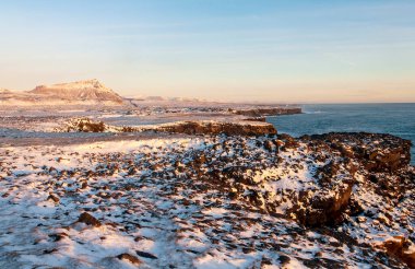 Arnarstapi Bölgesi, Snaefellsnes Yarımadası, İzlanda, Avrupa