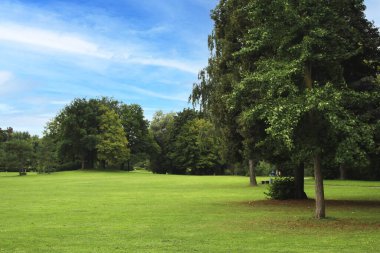 The Wertwiesen Park in Heilbronn, Germany, Europe.
