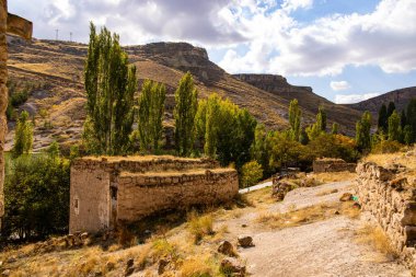 Soganli Vadisi 'ndeki Terk Edilmiş Köy, Kapadokya' daki Soganli Tal, Türkiye