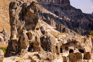 Soganli Vadisi 'ndeki Terk Edilmiş Köy, Kapadokya' daki Soganli Tal, Türkiye