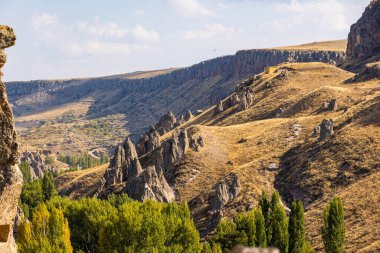 Soganli Vadisi 'ndeki Terk Edilmiş Köy, Kapadokya' daki Soganli Tal, Türkiye