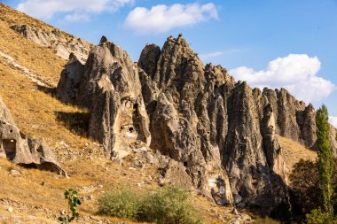 Soganli Vadisi 'ndeki Terk Edilmiş Köy, Kapadokya' daki Soganli Tal, Türkiye