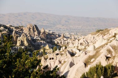 Türkiye 'nin Kapadokya kentindeki Güvercin Vadisi, Taubental.