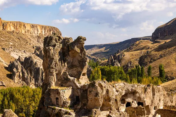 Soganli Vadisi 'ndeki Terk Edilmiş Köy, Kapadokya' daki Soganli Tal, Türkiye