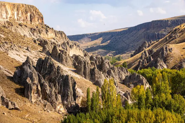 Soganli Vadisi 'ndeki Terk Edilmiş Köy, Kapadokya' daki Soganli Tal, Türkiye