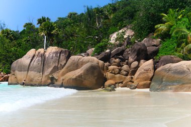 Anse Lazio, Praslin, Seyşeller, Hint Okyanusu, Afrika
