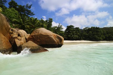 Anse Lazio, Praslin, Seyşeller, Hint Okyanusu, Afrika