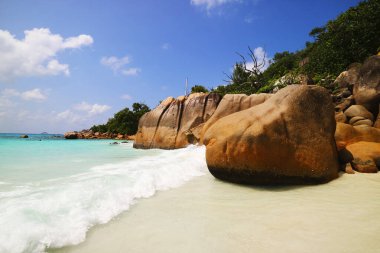 Anse Lazio, Praslin, Seyşeller, Hint Okyanusu, Afrika