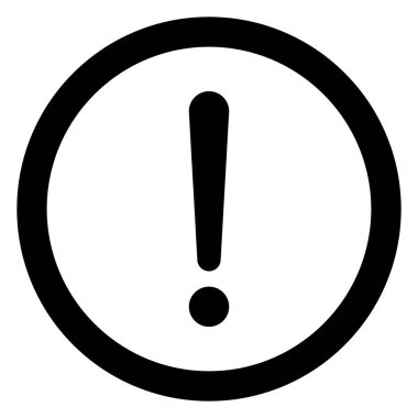 exclamation danger sign . exclamation mark. alert icon . hazard warning symbol