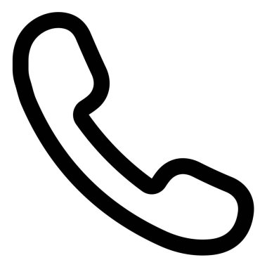 call icon vector. call sign on white background. phone icon for web and app