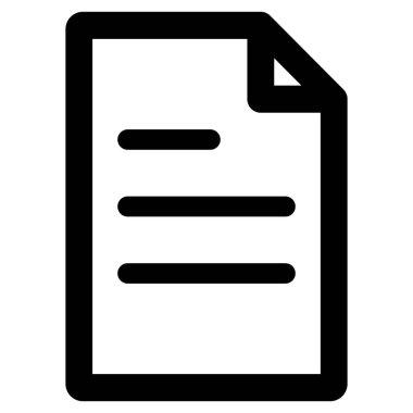 File text icon . Document icon vector. File icon illustration