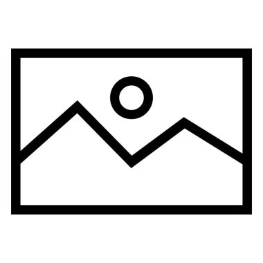 Picture icon vector . photo gallery icon symbol in trendy style