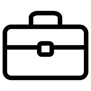 Business briefcase icon, suitcase icon , portfolio bag sign