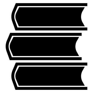 Book icon isolated sign symbol and style for app, web and digital design. Vector illustration.