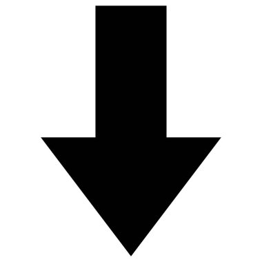 Download icon vector illustration on white background , downloading arrow