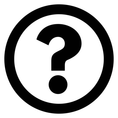 help icon for websites and apps .question mark icon vector