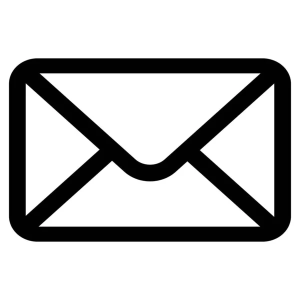 Posticoon Vector Verstuur Brief Envelop Bericht Mail — Stockvector
