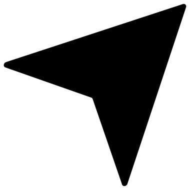 navigation icon vector isolated on white background . sign design