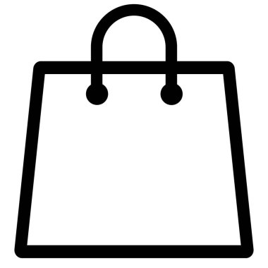 shop Icon vector, buy illustration. shopping bag icon