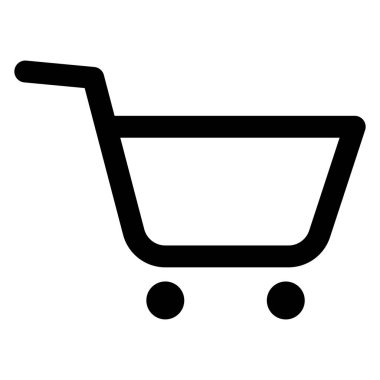 Shopping cart sign . Trolley cart icon vector . Add to cart icon in trendy style