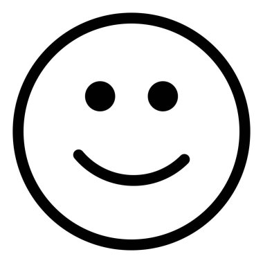 happy smiley face . smile icon. happy face symbol isolated on white background. vector illustration