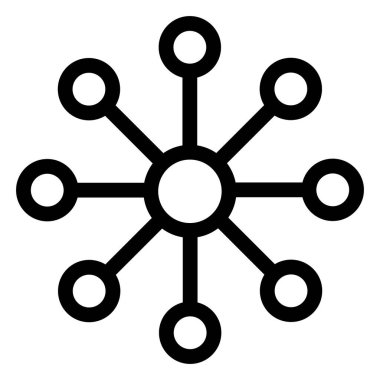 ağ bağlantısı simgesi vektörü. ağ ve yazılım arayüzleri için tasarlanmış bağlantı simgesi beyaz bir arkaplanda izole edildi