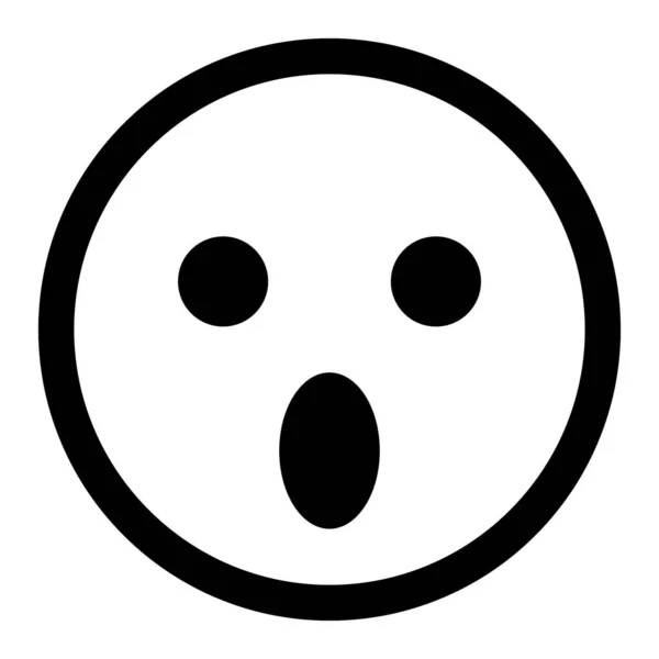 うわアイコンベクター 驚いたわ Emojidex 絵文字デックス — ストックベクタ