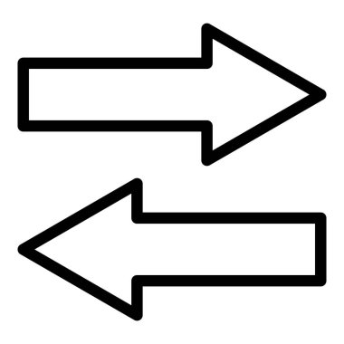 Okları ana simge vektörüne aktar. Simgeyi takas et